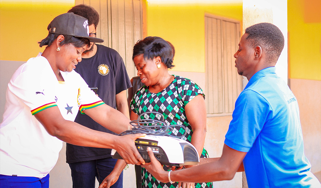 Donations to St Francis demonstration Primary School 