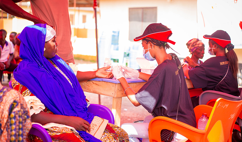 Medical Outreach In The Heart of Likpe-Kukurantumi